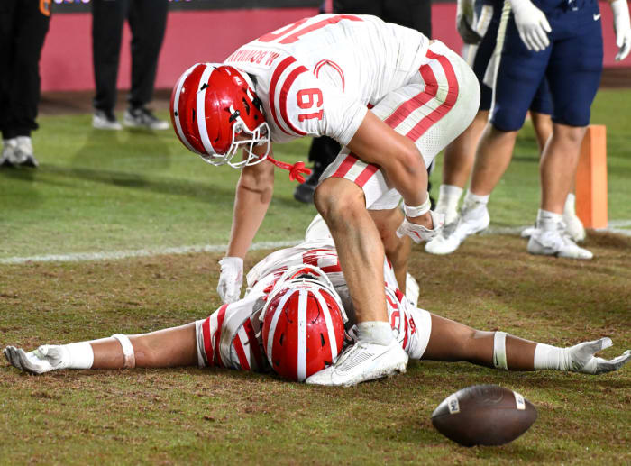 Mater Dei vs St John Bosco CIF Southern Section D1 Final November 24, 2023 Photo-Heston Quan32